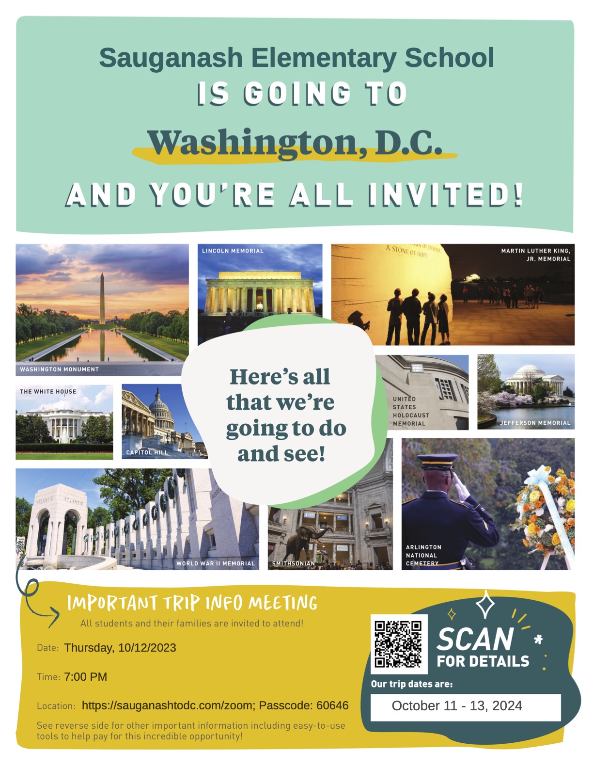 Sauganash To DC 24 Trip Info Meeting